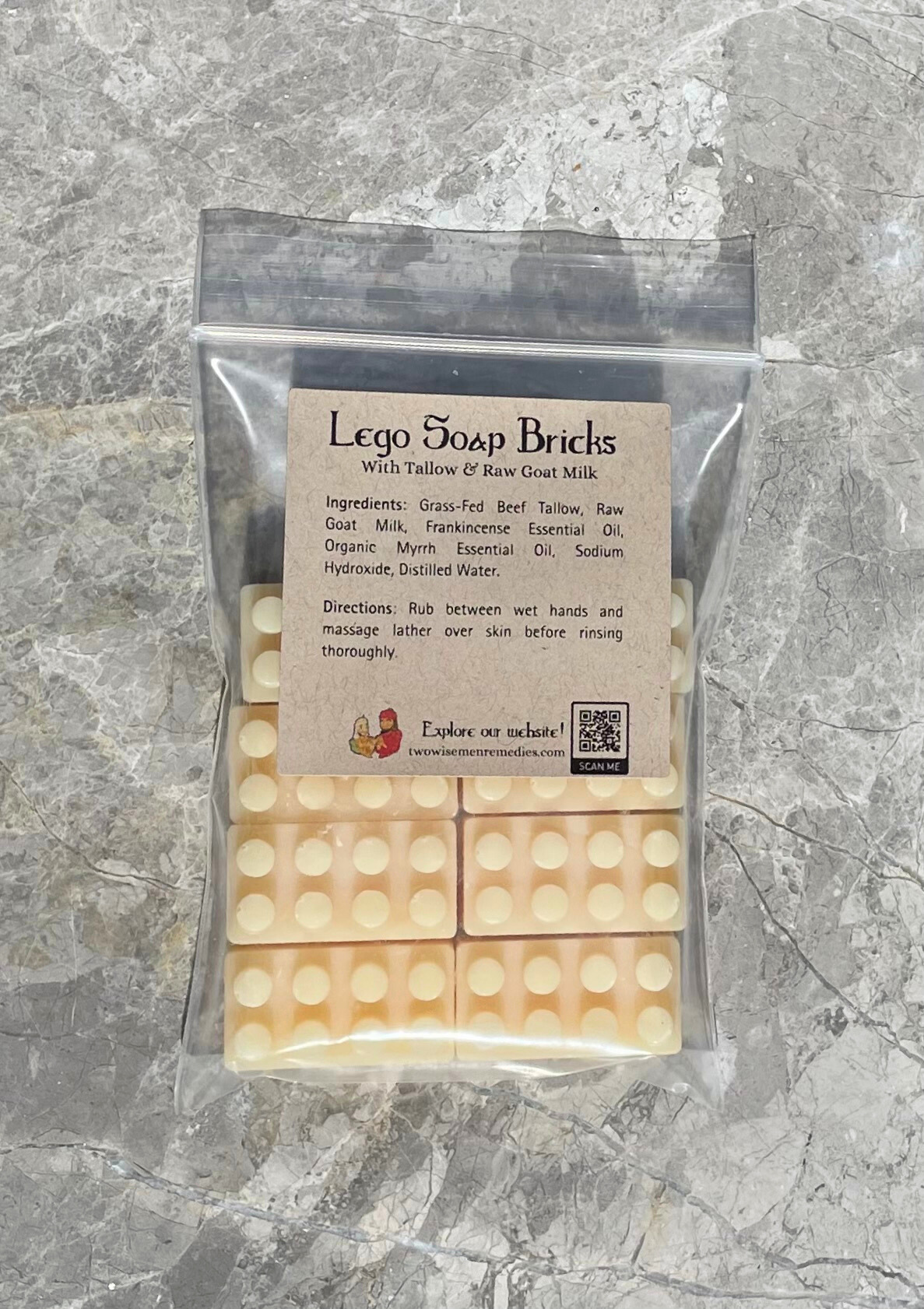 Lego Soap Bricks - Tallow and Goat Milk